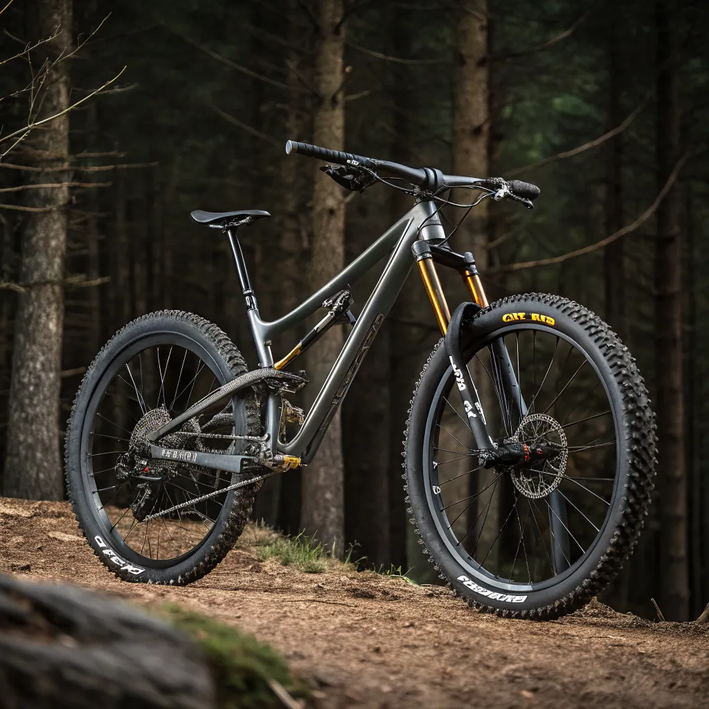 A rugged mountain bike ready for off-road trails